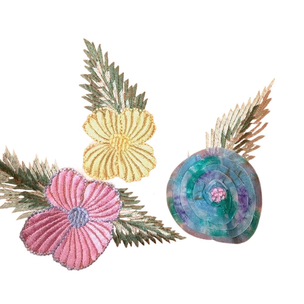 INDIGO MOON Embroidered Lined Blazer Jacket sz S - Picture 16 of 16